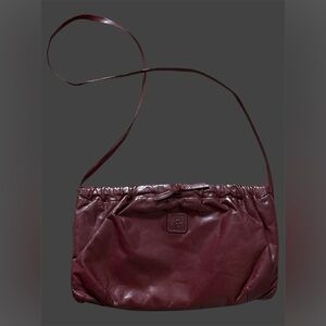 Burgundy Leather Purse